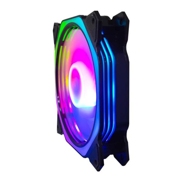 فن کیس گیمینگ 12 سانتیمتر کولکیپر مدل RGB